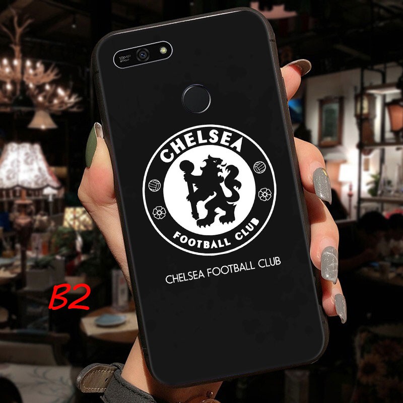 Ốp điện thoại silicone mềm hình đội Chelsea cho Huawei Y6 Y7 Y9 Prime 2019 Y6 2018 Y7 2019 Y6 Prime Y7 Prime 2019