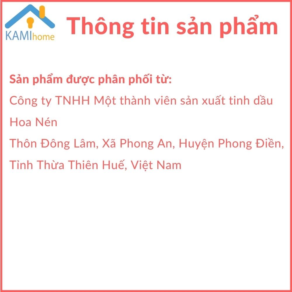 Tinh dầu Hoa Lài 10ml khử mùi tạo hương sảng khoái hàng Việt Nam chưng cất thiên nhiên