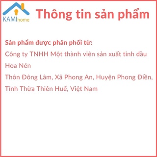 Tinh dầu đuổi muỗi Sả Chanh nguyên chất 10ml hàng Việt Nam chưng cất thiên nhiên