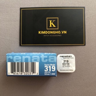 Viên pin đồng hồ Renata chính hãng Thụy Sĩ 527 SR527SW 319 vỉ 1 viên