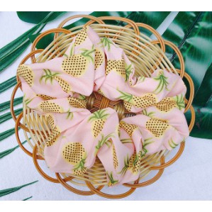 Dây buộc tóc vải scrunchies
