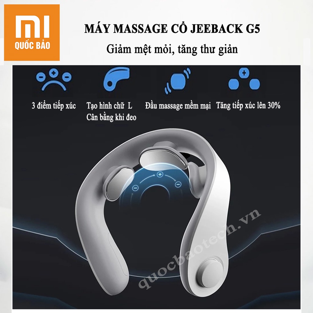 Máy massage cổ thông minh Xiaomi Jeeback G5