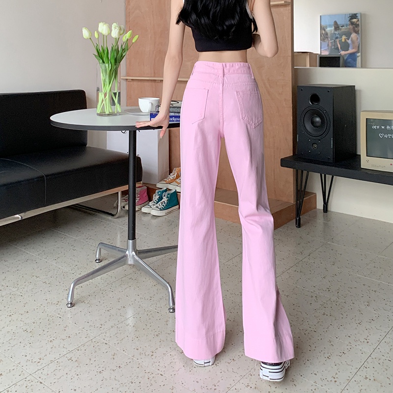 Quần jean dài SUXI ống loe thời trang cho nữ