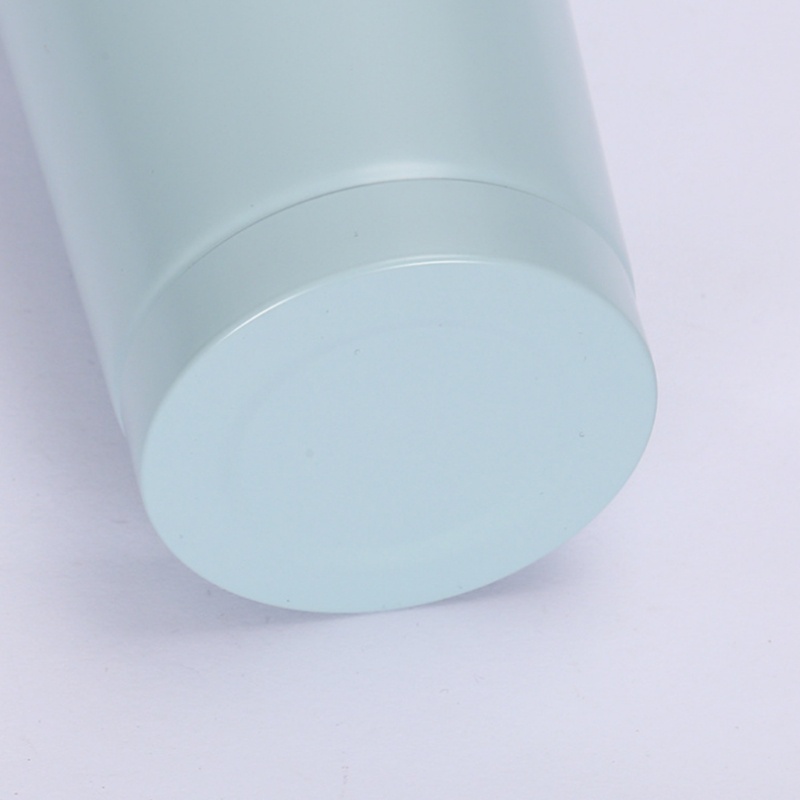 Cốc Uống Cà Phê Bằng Thép Không Gỉ Có Nắp Và Ống Hút Cho Văn Phòng/Mang Đi Du Lịch