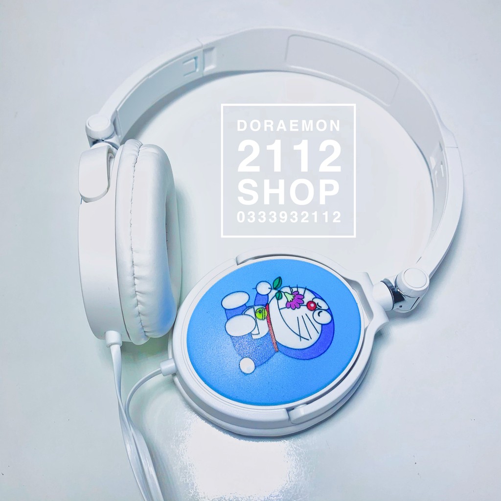 Tai nghe headphone gấp gọn DORAEMON