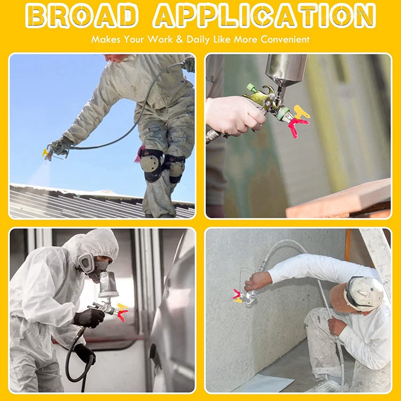 Bộ Vòi Phun Sơn Không Khí Có Thể Đảo Ngược Tiện Lợi