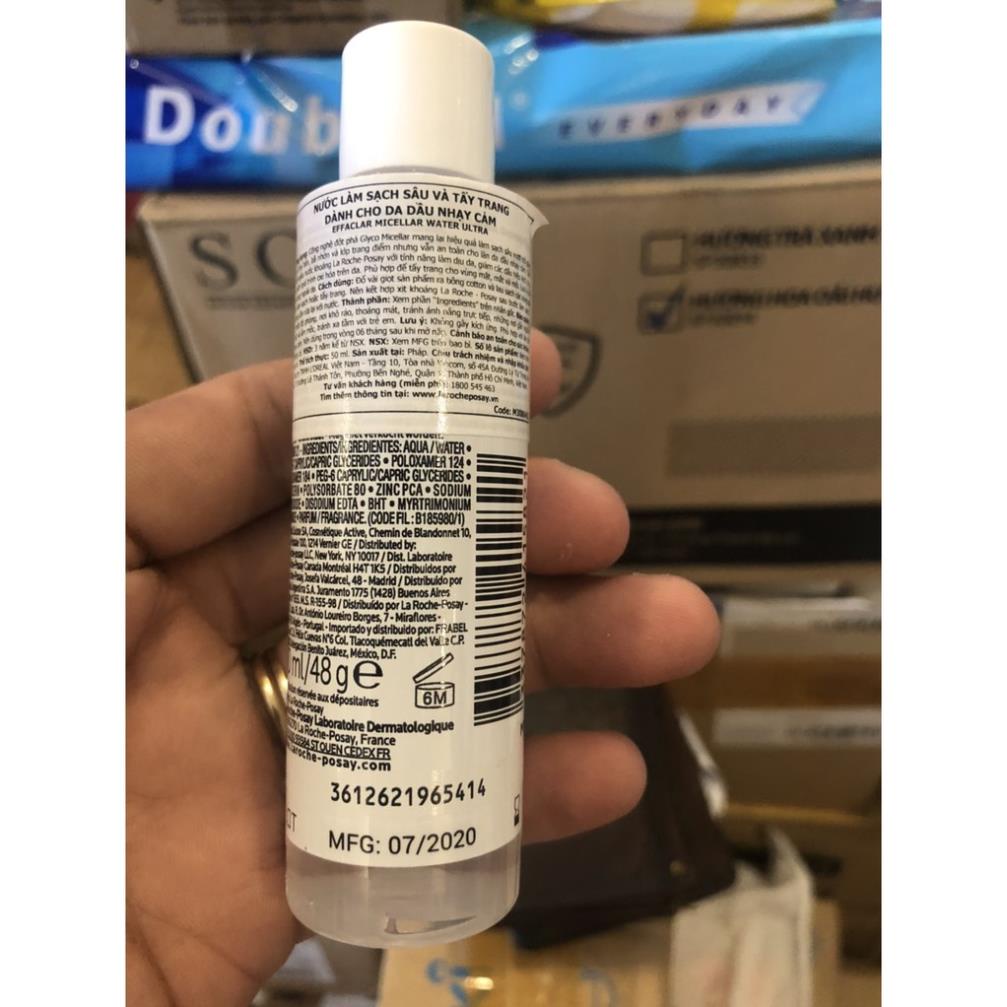 Nước Tẩy Trang La Roche Posay 50ml - Date 2024