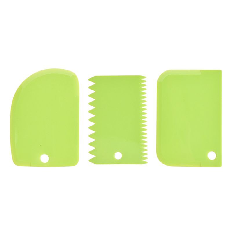 Set 3 Dụng Cụ Cắt Bột Làm Bánh Diy Bằng Nhựa Tiện Dụng