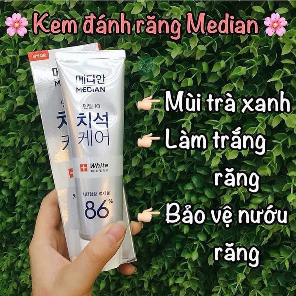 [Chính hãng] Kem đánh răng Median 93% Toothpaste Hàn Quốc 120g