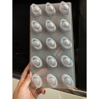 Khuôn rau câu thỏi vàng 15 ô