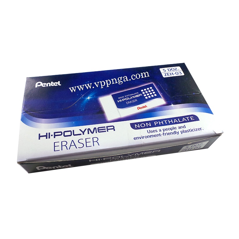 Tẩy, xóa bút chì, gôm Pentel ZEH03 ,
