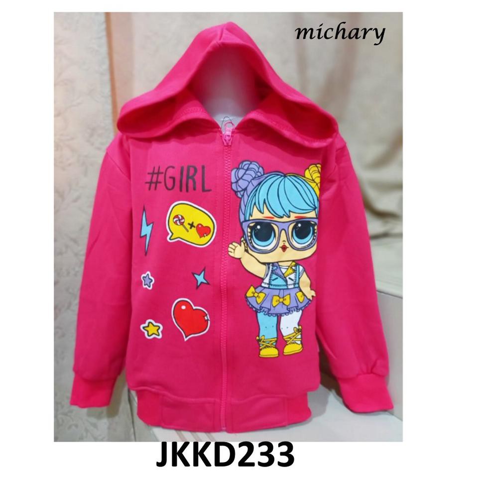 Áo Khoác Họa Tiết Lol Love Girl Cho Bé Gái - Jkkd232 - Jkkd233 (Art. B9411)