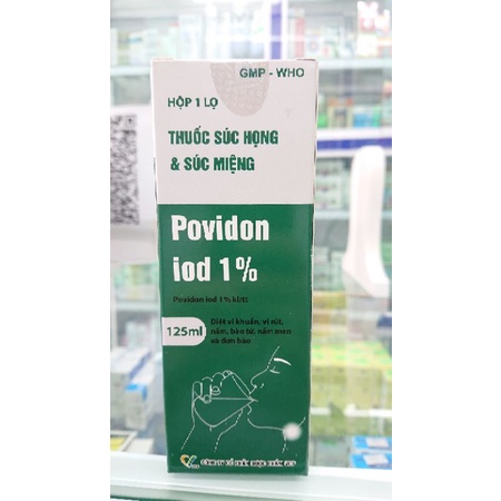 POVIDON súc họng và súc miệng