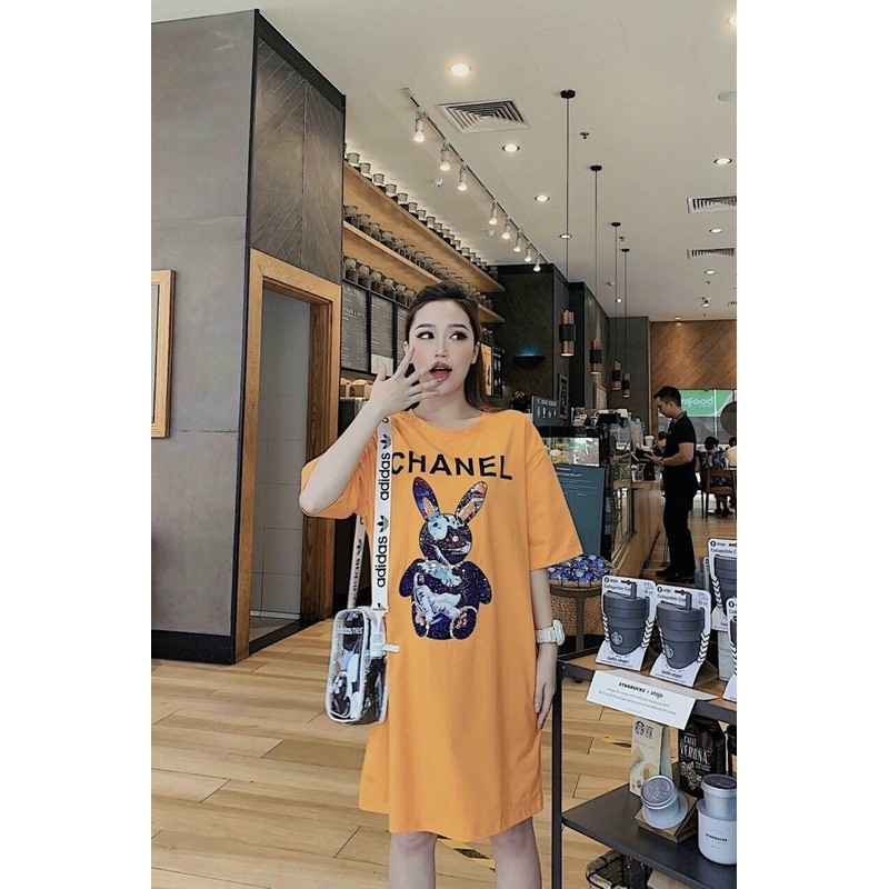 Sỉ váy suông - Đầm suông thỏ CHANELL from rộng dáng dài | BigBuy360 - bigbuy360.vn