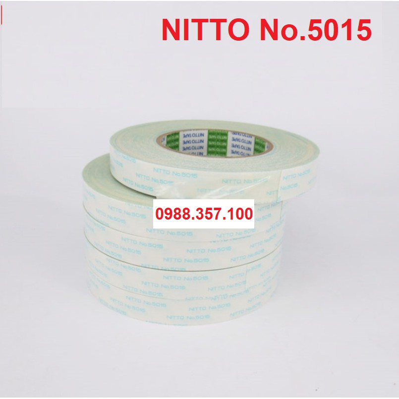 Băng dính hai mặt trắng Nitto 5015