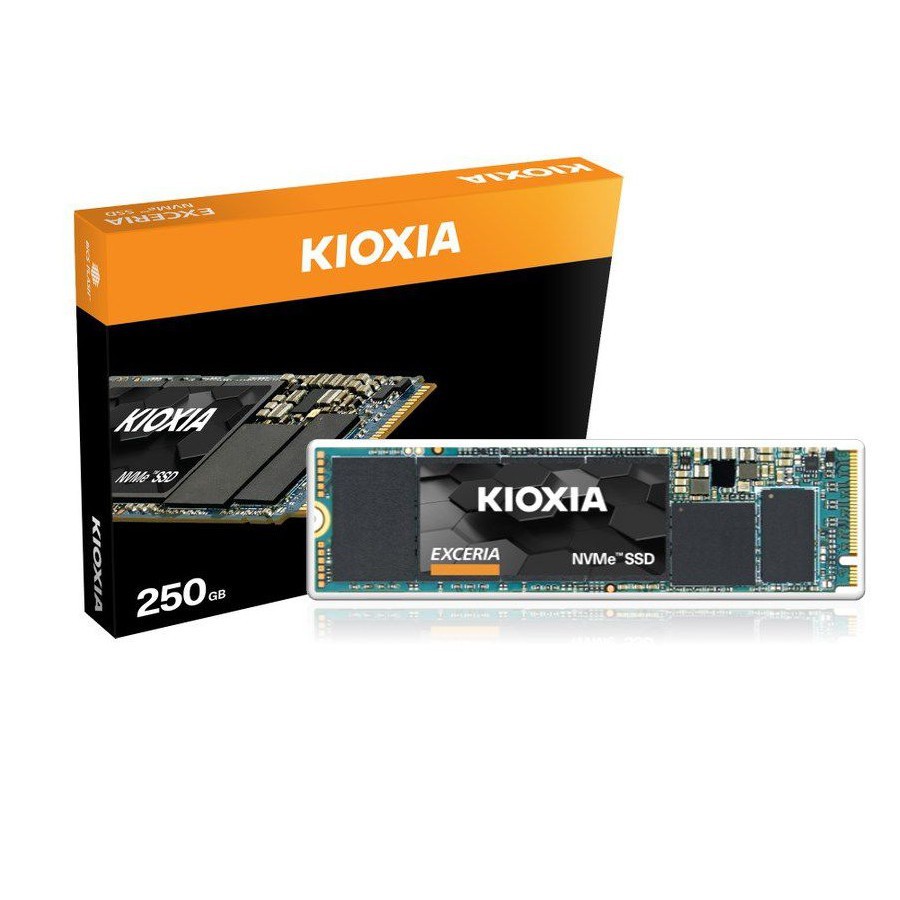 Ổ cứng gắn trong SSD Kioxia (Toshiba) Exceria NVMe 250GB, 500GB, NVMe M.2 2280 - Chính Hãng FPT