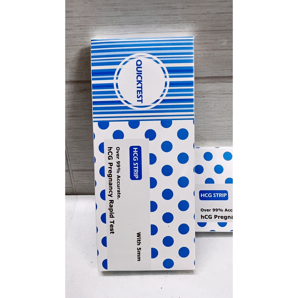 Que test thử thai nhanh quicktest 5mm cho kết quả nhanh chóng và chính xác.hộp 1 que kèm cốc.suckhoechomoinha