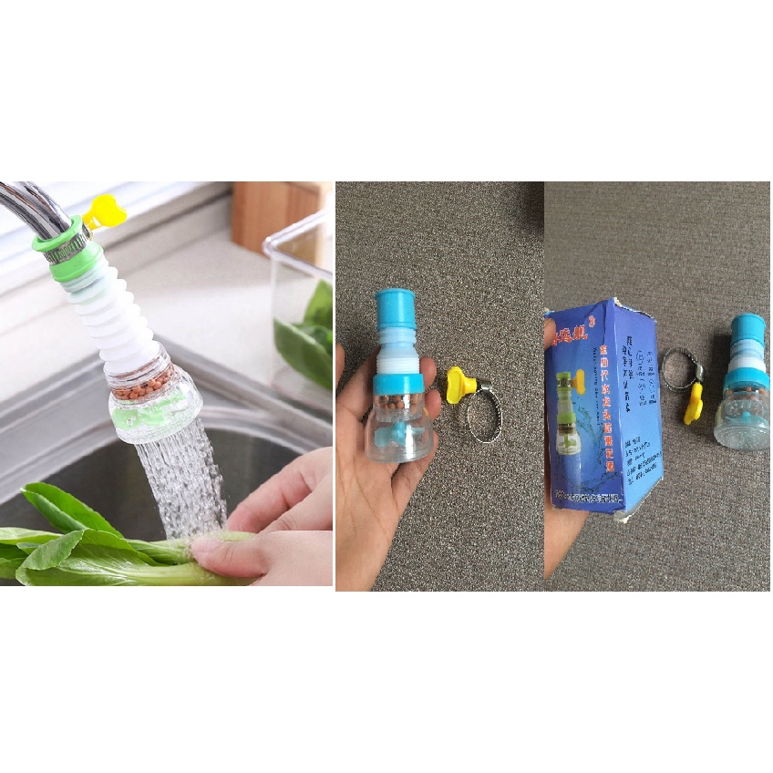 [HÀNG CAO CẤP]  Đầu Vòi Lọc Nước Thông Minh Xoay 360 độ