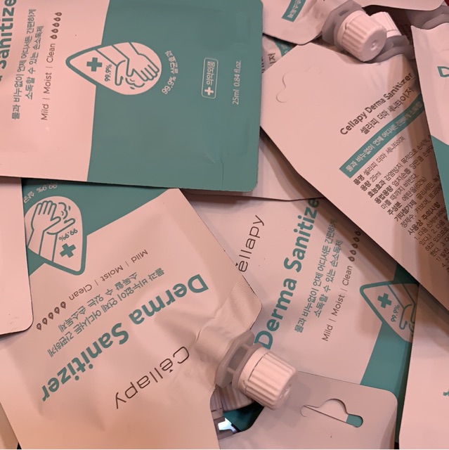 NƯỚC RỬA TAY KHÔ CELLAPY DERMA SANITIZER