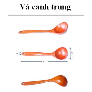 [Combo 02 Vá canh trung bằng gỗ nhãn tự nhiên phong cách Nhật Bản hiện đại]