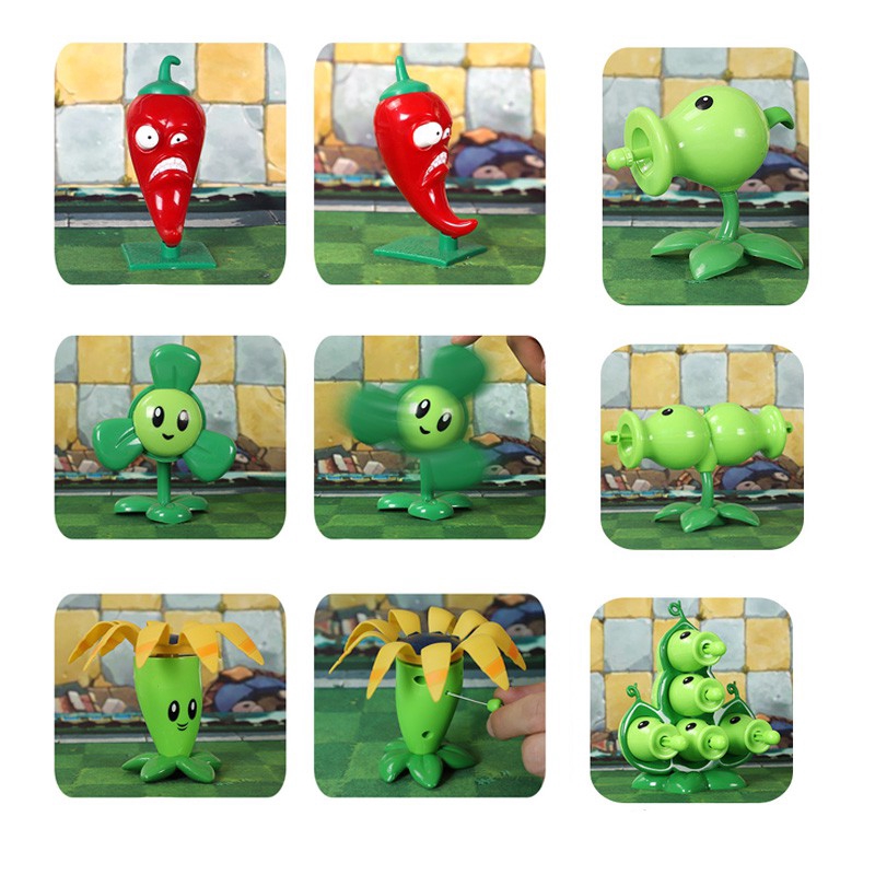 Set đồ chơi mô hình đậu bảo vệ Plants Vs. Zombies 2 cho bé