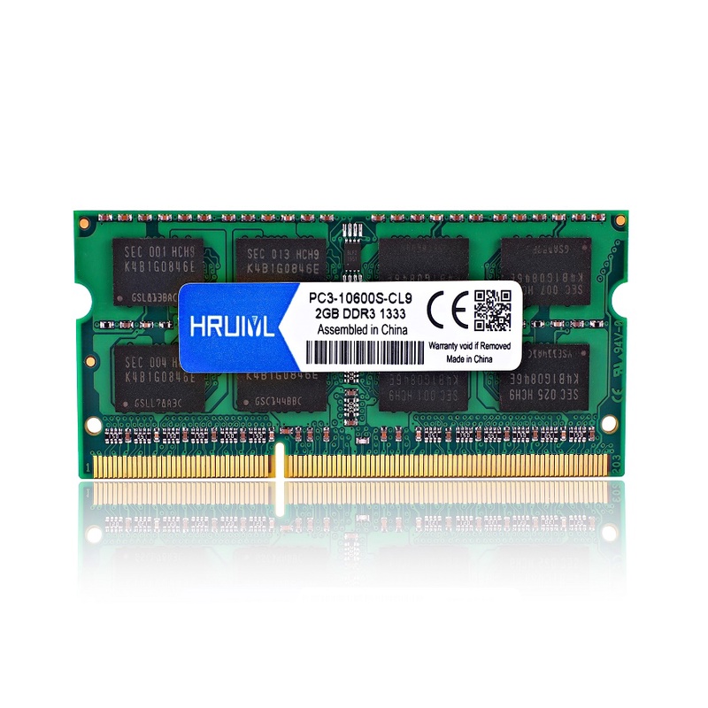 Thẻ Ram Hruiyl Sodimm Ram Ddr3 2gb 4gb 8gb 1333mhz Ddr 3 2g 4g 8g Pc3-10600S Pc3 10600 1333 Cho Bộ Nhớ Ram Notebook