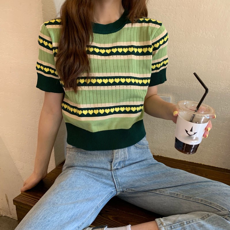 [SẴN] Áo croptop len nữ Ulzzang Quảng Châu ALC14 | BigBuy360 - bigbuy360.vn