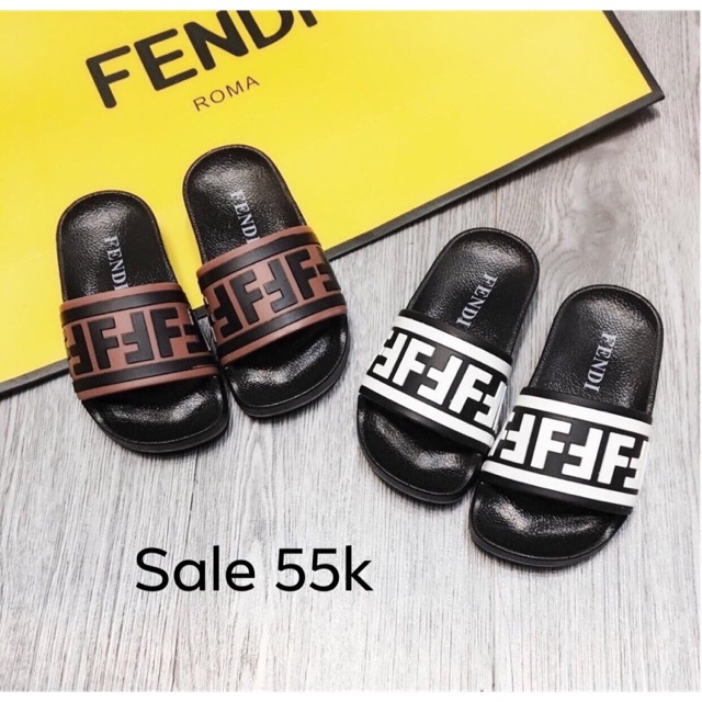 Dép fendi bé trai