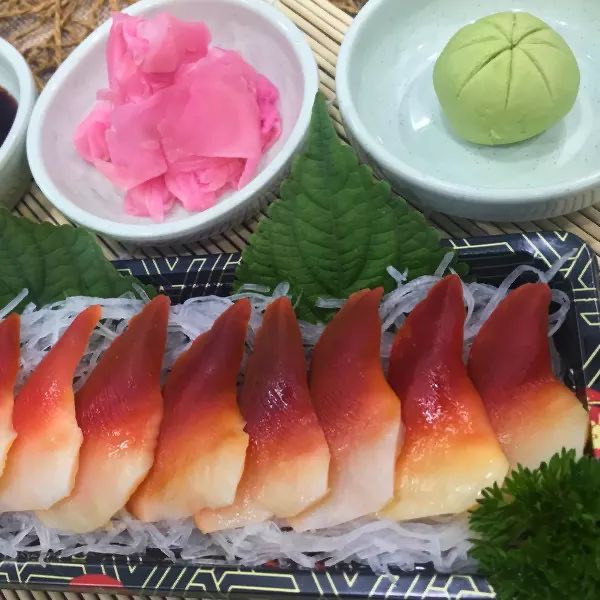 SÒ ĐỎ SASHIMI HOKKIGAI - NHẬP KHẨU CANADA - GIAO HÀNG HỎA TỐC HCM