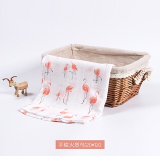 Khăn sợi tre cao cấp Muslin Tree
