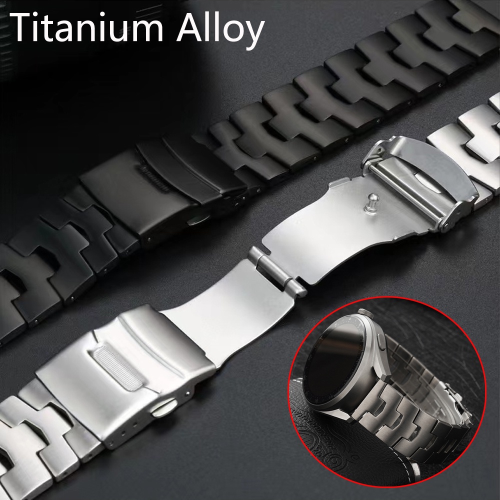 Dây Đeo Tháo Lắp Nhanh Bằng Hợp Kim Titan Chất Lượng Cao 22mm Cho Đồng Hồ Thông Minh Samsung Galaxy Watch 3 45mm