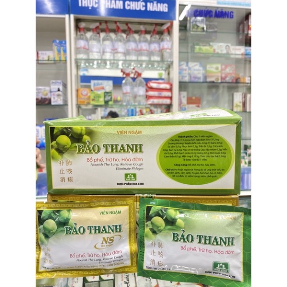 [Chính hãng] Viên Ngậm Bảo Thanh ( vĩ 5 viên )