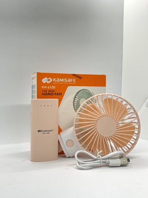 QUẠT MINI CẦM TAY, SẠC USB - BẢO HÀNH 1 NĂM