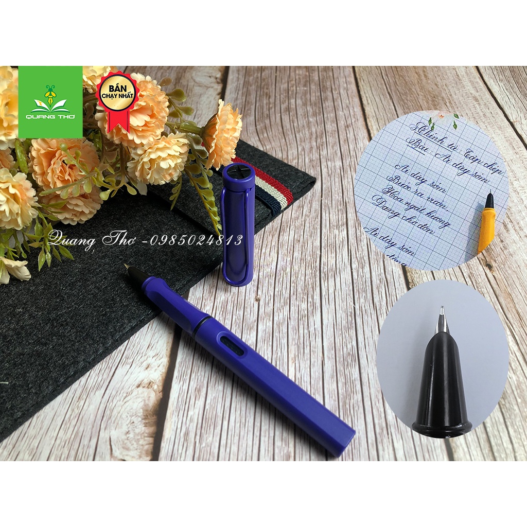 Bút nhựa 858 thân trắng cực đẹp