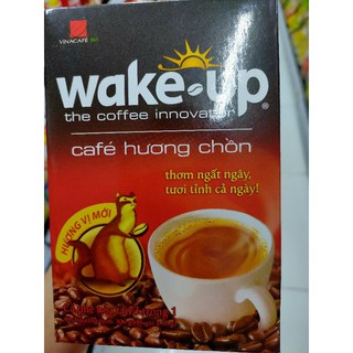 CÀ PHÊ/ CAFE HOÀ TAN WAKE UP HƯƠNG CHỒN HỘP 18 GÓI