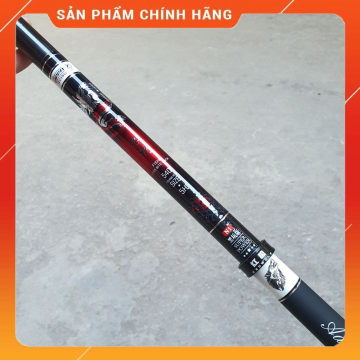 Cần Câu Tay Thương Hiệu Mỹ Redwolf N1 Cần Câu độ cứng 5H size 3m6-7m2