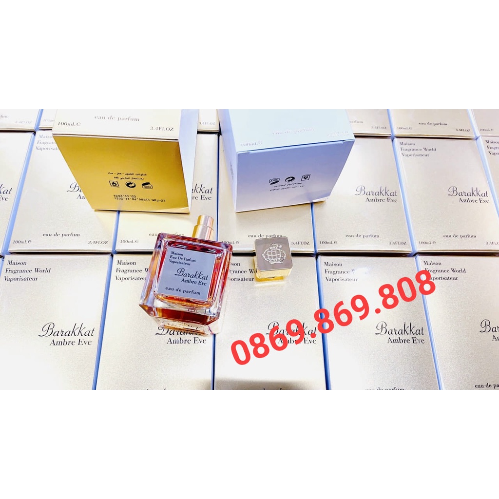 Nước hoa Dubai Barakk.at Ambre Eve Eau De Parfum của Fragrance