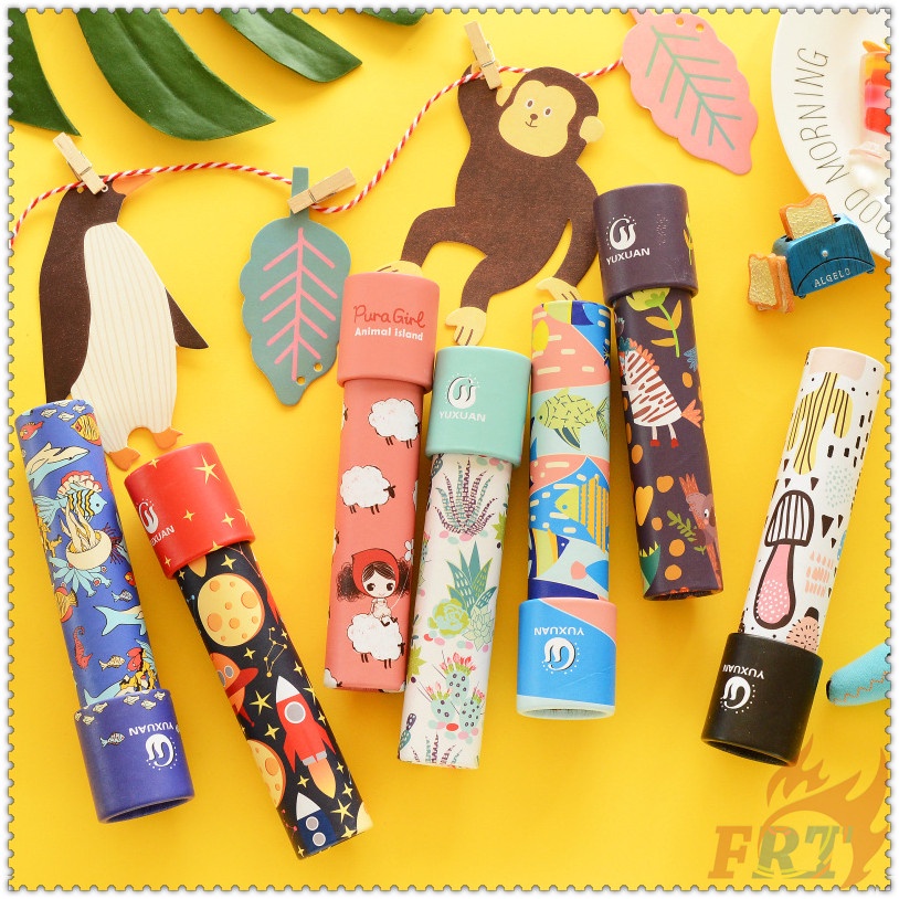 ✨ Đồ Chơi Kính Vạn Hoa 03:Plant / Girls / Forest / Ocean / Planet ✨ 1 Kính Vạn Hoa 3D Đồ Chơi Giáo Dục Cho Bé