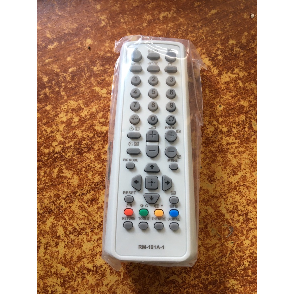 Remote Điều khiển tivi Sony RM-191A-1 màn hình dầy cong cổ ngày xưa LCD Sony
