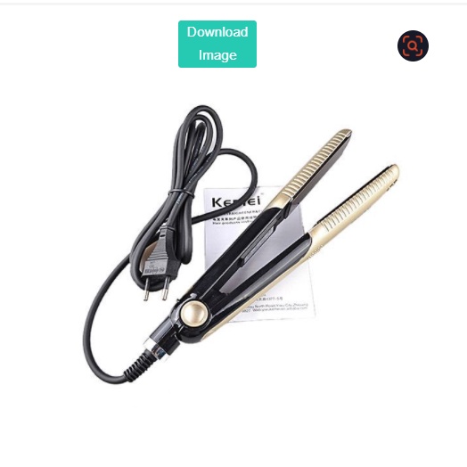 Máy ép, duỗi ,làm thẳng tóc mini giá rẻ làm nóng nhanh ,chuyên nghiệp với 4 mức chỉnh nhiệt Kemei KM 327