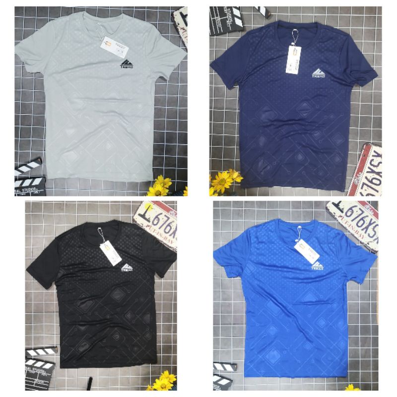 [Mã 050TH ] Áo thun thể thao nam dập vân mới from rộng giá rẻ 4 màu 3 Seri từ L- 2XL Áo thun | BigBuy360 - bigbuy360.vn