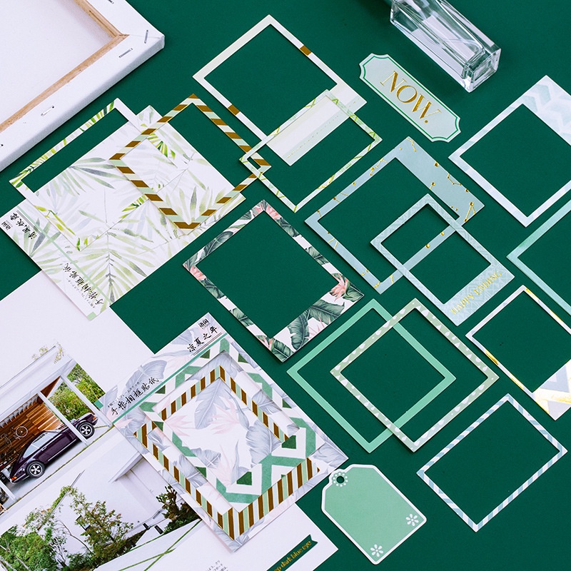 Sticker dán sổ vintage cute hình khung ảnh HD153-K62 trang trí làm khung ảnh, làm nền, DIY, trang trí sổ tay, handmade