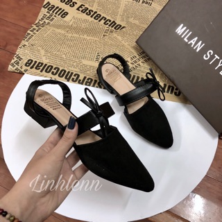 Sandal kín mũi đế bệt