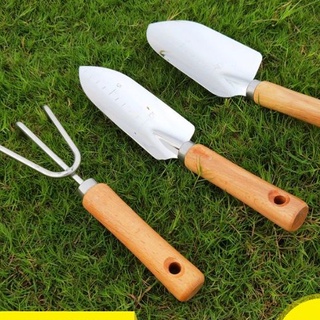 Bay nhỏ và đinh ba dùng xới đất chăm sóc cây cảnh bonsai chất liệu inox