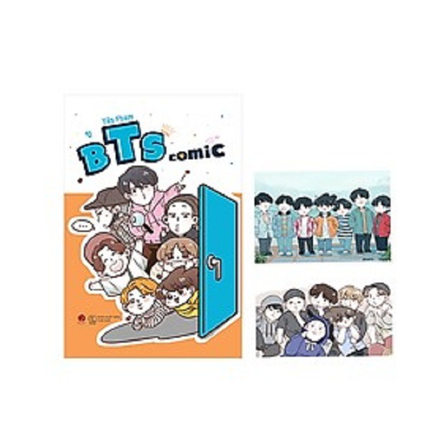 Sách - BTS COMIC - Tặng Kèm 2 Postcard