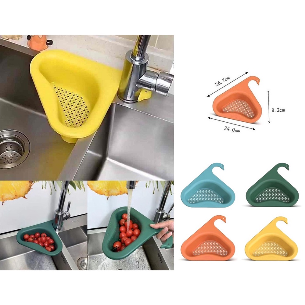 Khay Lọc Rác Gắn Bồn Rửa Bát KK8 Thiên Nga, Bồn Rửa Chén Đa Năng