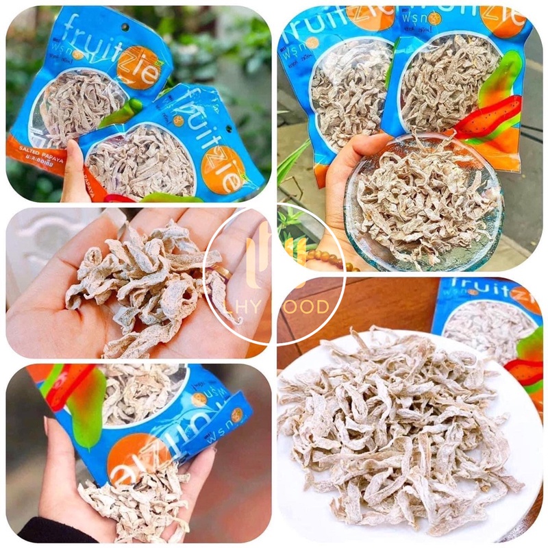 Omai giun.Ô mai giun xanh Thái Lan gói 50g_1 vé về tuổi thơ - Omai chua ngọt siêu ngon ăn vặt Hà Nội - LHY FOOD