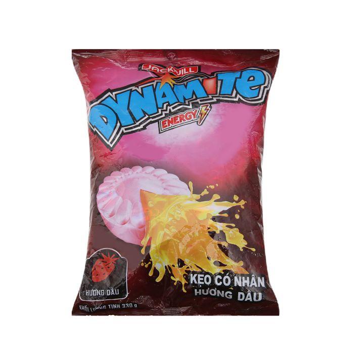 Kẹo Có Nhân Hương Dâu Dynamite Energy