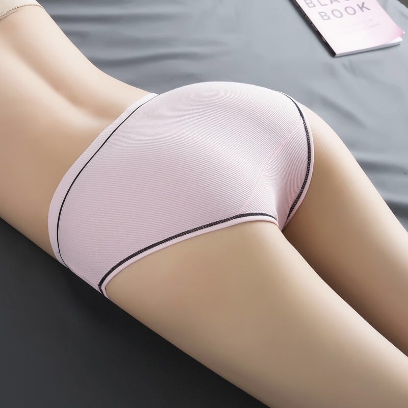 Quần lót nữ gân tăm chất cotton kháng khuẩn từ 42-56kg - QL13 | BigBuy360 - bigbuy360.vn