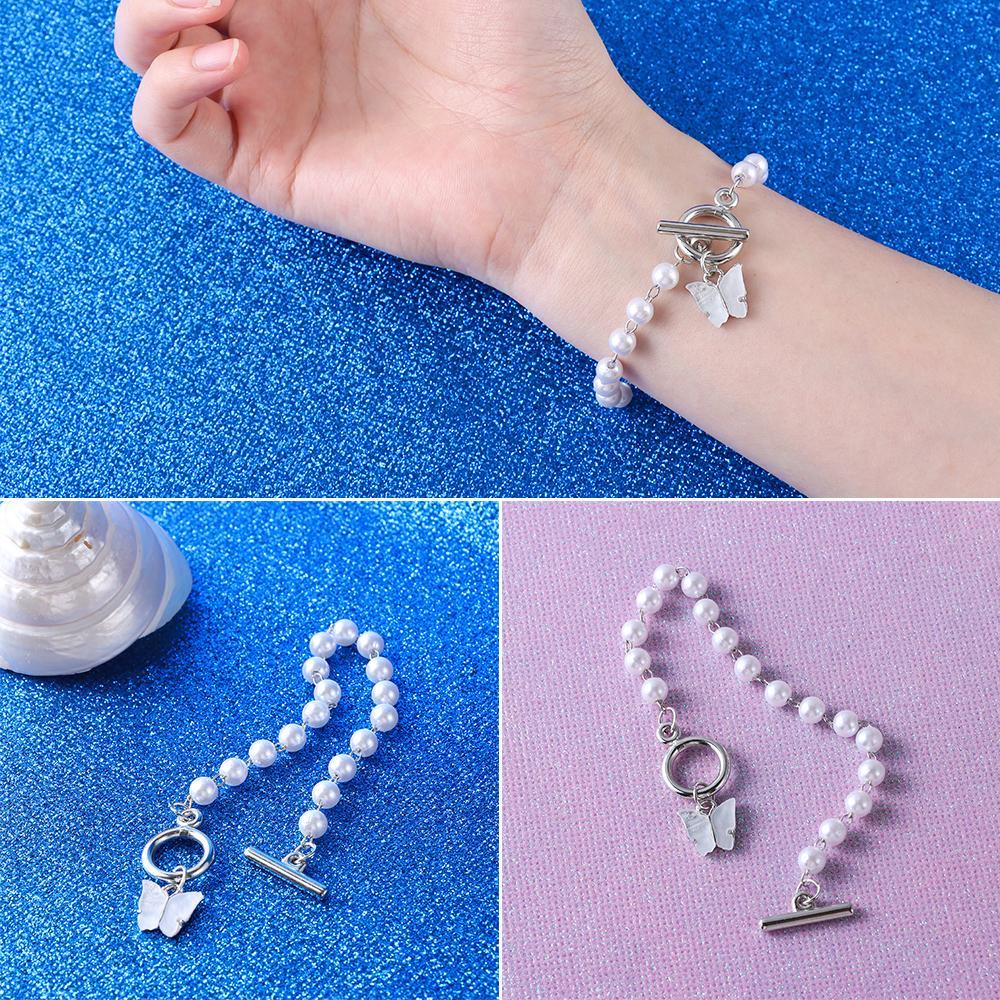 Vòng Đeo Tay Họa Tiết Bướm Thời Trang Dễ Thương Bắt Mắt